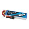 GA-B-45C-3300-3S1P-EC3 Gens ace 3300mAh 11.1V 45C 3S1P Lipo Battery Pack with EC3 Plug