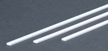 EVERGREEN STYRENE STRIPS CHANNEL .188" 4.8mm (3) (Part # EVG266)