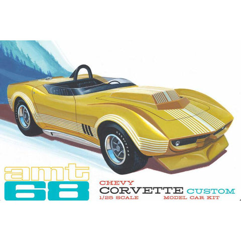 AMT1236 1968 Chevy Covette 1:25