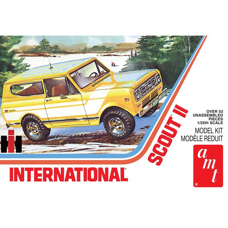 AMT1248 International Scott II 1/25 Plastic Model