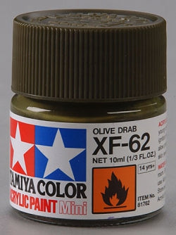 Acrylic Mini XF62, Olive Drab