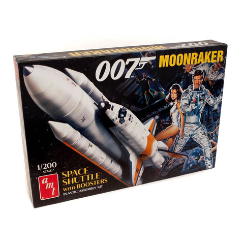 AMT1208 1/200 Moonraker Shuttle w/Boosters James Bond