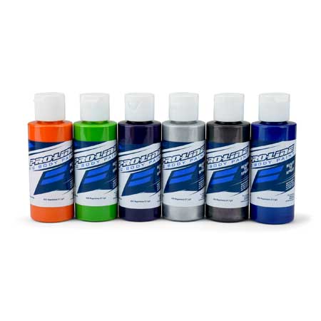 RC Paint Secondary Colors-Org,Grn,Prp,Alm,Chrl,Prl Bl
