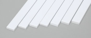 EVG169 EVERGREEN STYRENE STRIPS .080x.250" (7)