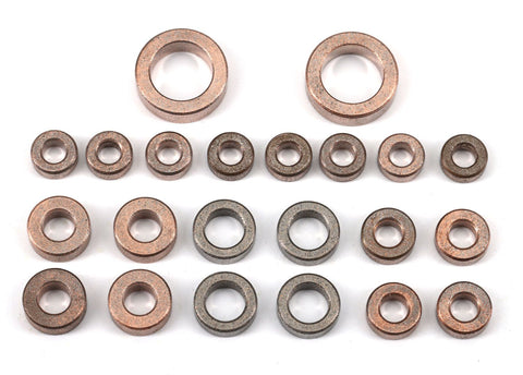 TRA9745 Bushing set, self-lubricating, complete (3x6x2.5mm (8), 5x8x2.5mm (4), 4x8x3mm (4), 8x12x3.5mm (2), 3.5x7x2.5mm (4)