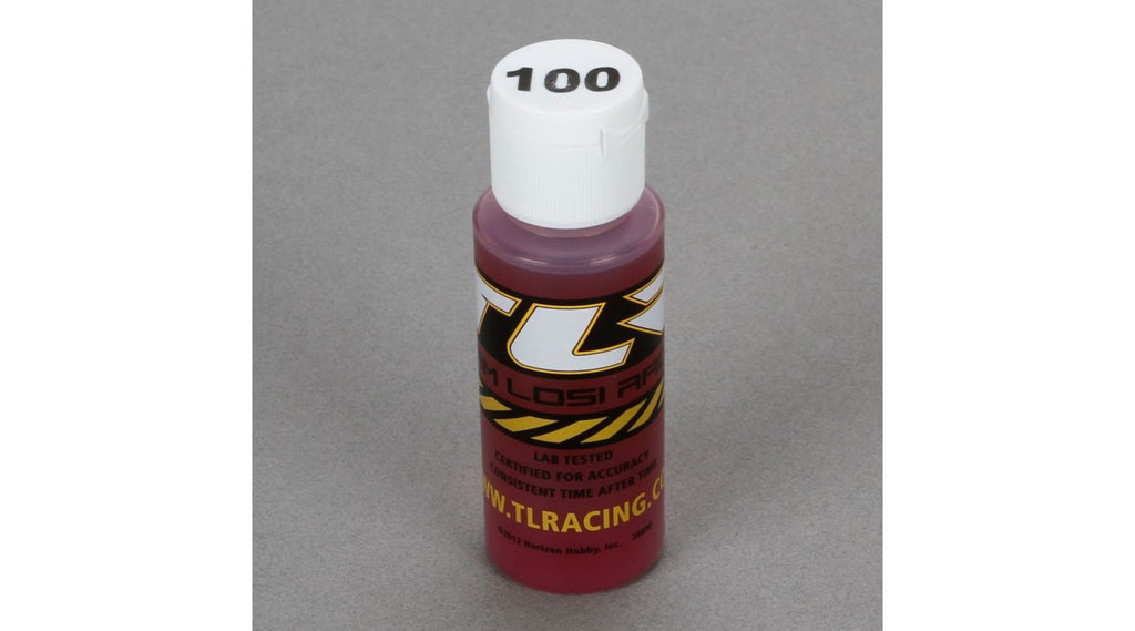 Silicone Shock Oil, 100wt, 2oz, (PART# TLR74018)