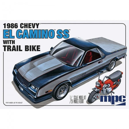 1/25 1986 Chevy El Camino SS w/Dirt Bike