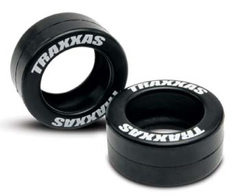 TIRES_ RUBBER FOR TR WHEELIE BA (Part # TRA5185)