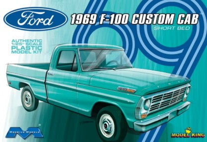 MOE-1227 1969 Ford F-100 Custom Cab Pickup Truck w/short Bed