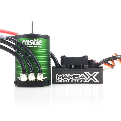 CSE010015502 Mamba X,  Sensored, 25.2V WP 1406-5700Kv Combo