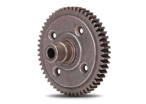 TRA3956X Spur gear, steel, 54-tooth (0.8 metric pitch, compatible with 32-pitch) (requires #6780 center differential)
