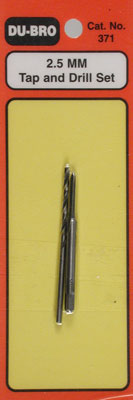 TAP & DRILL SET_2.5MM (Part # DUB371)