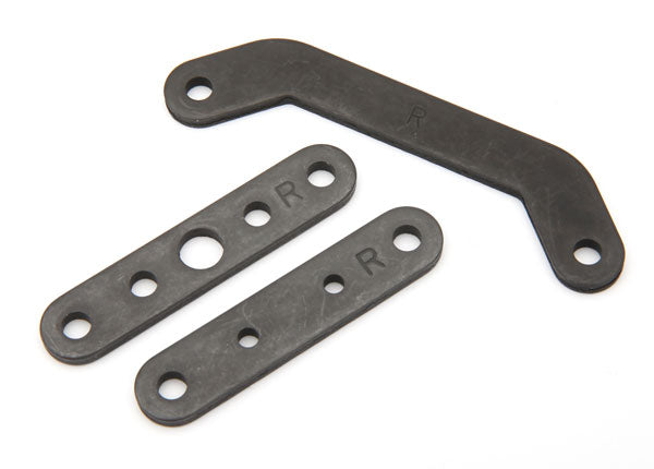 TRA8927 Bulkhead tie bar, rear, upper (1)/ lower front (1)/ lower rear (1) (steel)