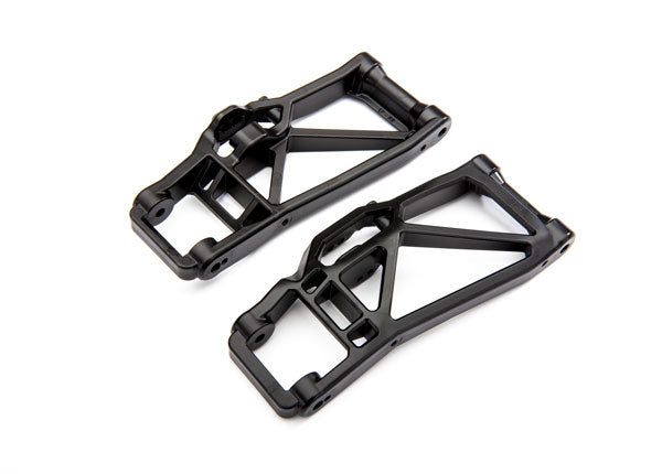 TRA8930 Suspension arm, lower, black (left or right, front or rear)(2)