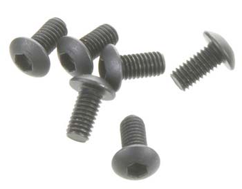 Button Head Machine Screw 3x6mm Revo (6)  (Part # TRA2575)