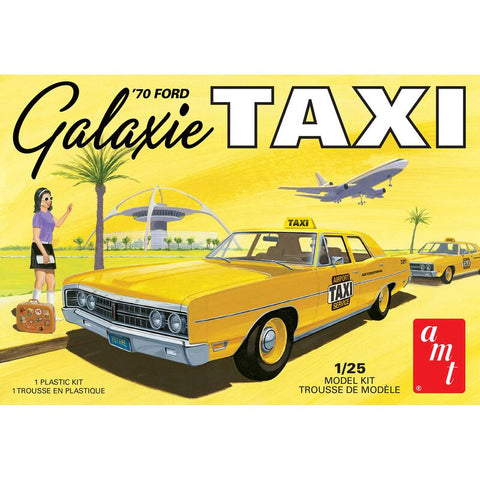 AMT1243M 1970 Ford Galaxie Taxi