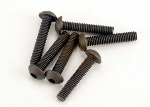 Screws,3 x 15mm,Buttonhead (6) (PART# TRA2579)