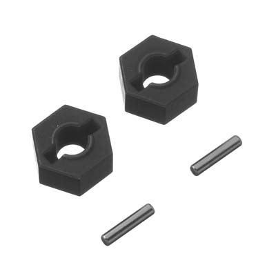 HEX WHEEL HUB  STEEL 2.5 X 12 mm   (Part # TRA4959)