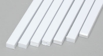EVERGREEN STYRENE STRIPS .100x.156" (7) (Part # EVG177)