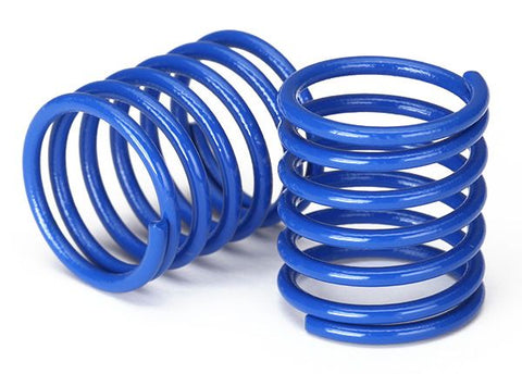 TRA8362X  SPRINGS 3.7 RATE BLUE Spring, shock (blue) (2)