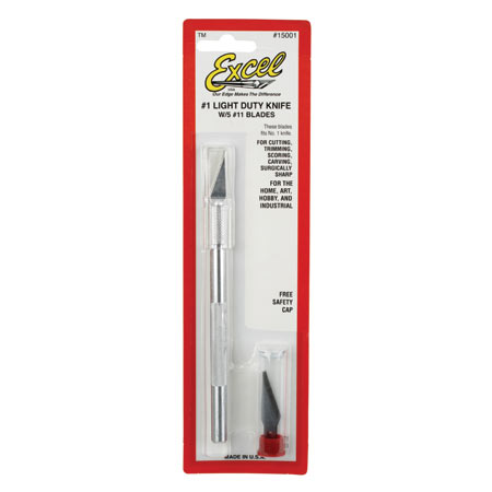 EXL15001 Light Duty Knife with 5 #20011 Blades