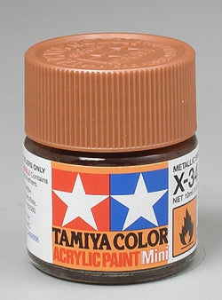 TAM81534 Acrylic Mini X34, Metallic Brown