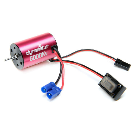 DYNS0501 Brushless Motor/ESC, 2n1 Combo, 6000Kv: Mini-T 2.0