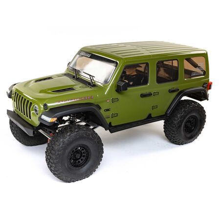 AXI05000  1/6 SCX6 Jeep JLU Wrangler 4WD Rock Crawler RTR Fans of rock crawling, large-scale models, and Jeep® vehicles alike will be thrilled with the extreme detail and high-performance functionality of the SCX6™ Jeep® JLU Wrangler 4WD RTR. At 1/6 scale