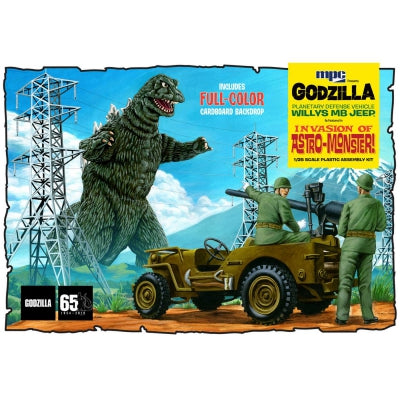 MPC882 1/25 Godzilla Army Jeep