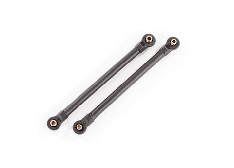 TRA8997 Toe links, 119.8mm (108.6mm center to center) (black) (2) (for use with #8995 WideMaxx suspension kit)