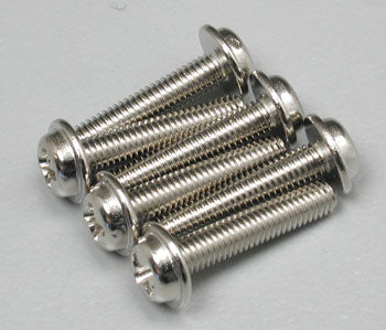 Washer Head Machine Screws 3x15mm Nitro Hawk (6) (PART# TRA3187)