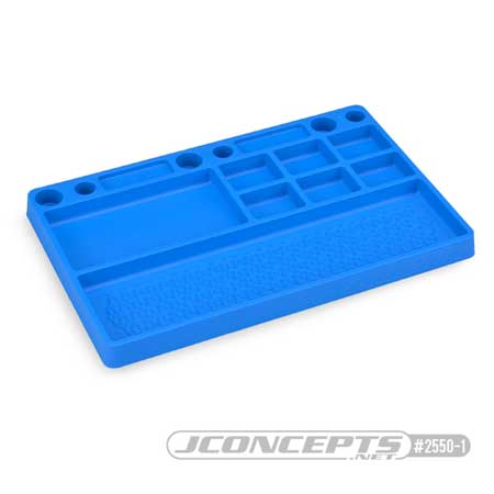 JCO25501 Parts Tray, Rubber Material, Blue