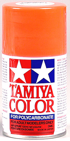 TAMIYA PS-20 POLY SPRAY FLO.RED (Part # TAM86020) PS-20