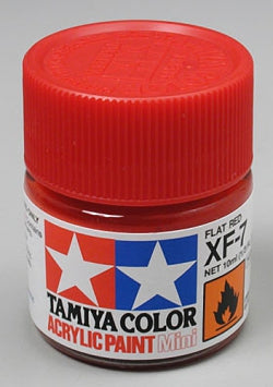 Acrylic Mini XF7, Flat Red