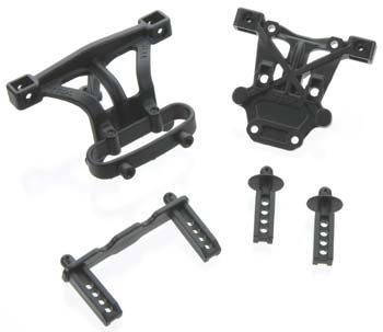 FR AND REAR BODY MOUNTS 1/16 SL (Part # TRA7015)
