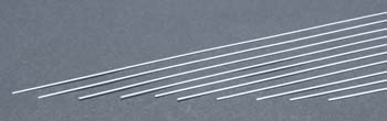 EVERGREEN STYRENE STRIPS .010x.040" (10) (Part # EVG102)