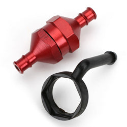 INLINE FUEL FILTER_ RED (Part # DUB834)