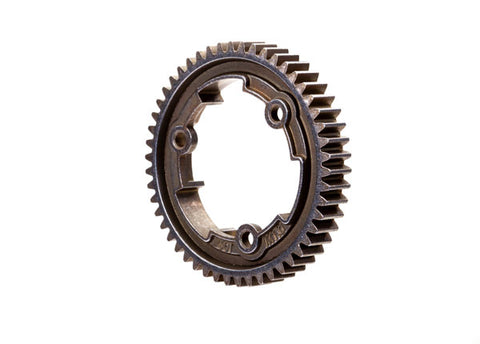 TRA6448R Spur gear, 50-tooth, steel (wide-face, 1.0 metric pitch)