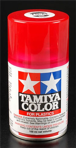 TAM85074 Spray Lacquer TS74 Clear Red 3 oz