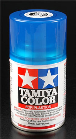 TAM85072 Spray Lacquer TS72 Clear Blue 3 oz