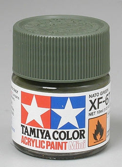 TAM81767 Acrylic Mini XF67, NATO Green