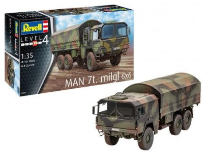 RVL-3291 1/35 Man 7-Ton 6x6 Military Truck