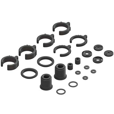 AR330451 Composite Shock Parts/O-Ring Set (2 Shocks) (PART# ARAC8940)