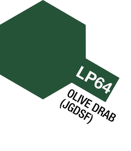 TAM82164  Lacquer Paint, LP-64 Olive Drab (JGSDF), 10 mL