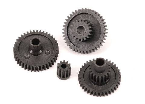 TRA9776 Gear set, transmission, high range (trail) (16.6:1 reduction ratio)/ pinion gear, 11-tooth
