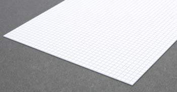 EVERGREEN STYRENE TILE 1/6 (Part # EVG4504)