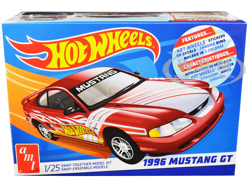 AMT1298M HOT WHEELS  '96 FORD MUSTANG GT 1/25 MODEL KIT