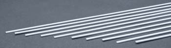 EVERGREEN STYRENE STRIPS .060x.125" (10) (Part # EVG156)