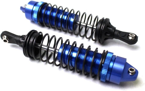RCE1850BL  SLASH 2/4WD ALUMINUM REAR SHOCKS- BLUE