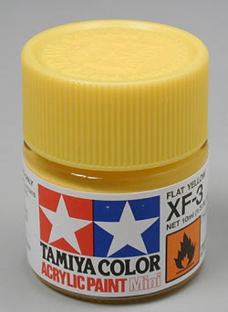 Acrylic Mini XF3, Flat Yellow